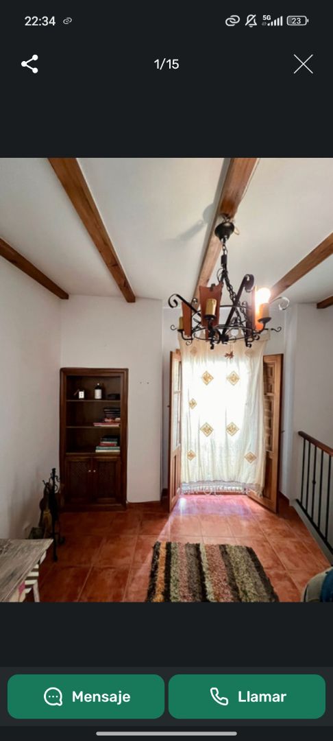 Casa adosada de lloguer en Lanjarón amb Terrassa, Moblat i Balcó