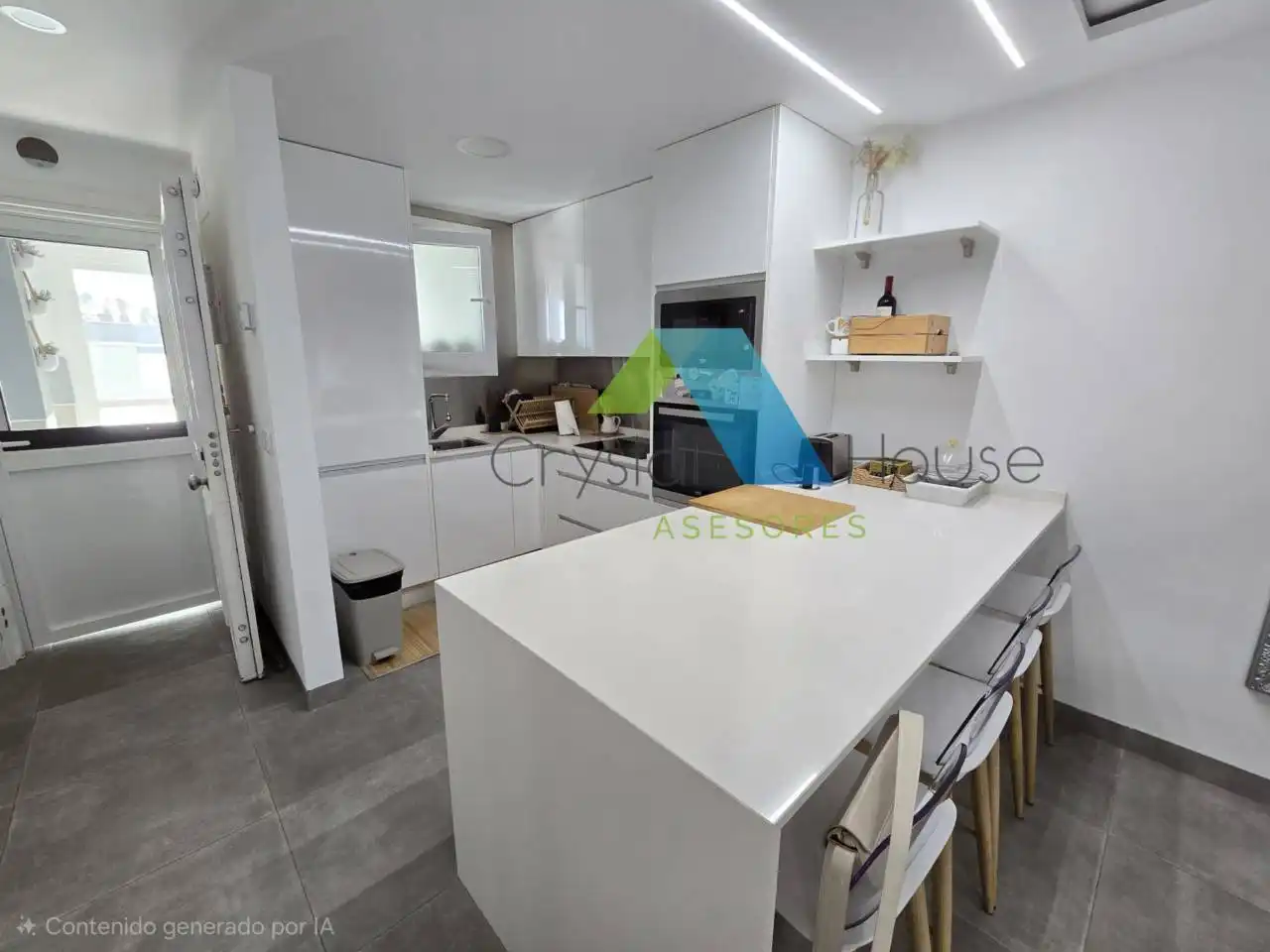 Cocina de Piso de alquiler en Málaga con Aire acondicionado, Terraza y Trastero