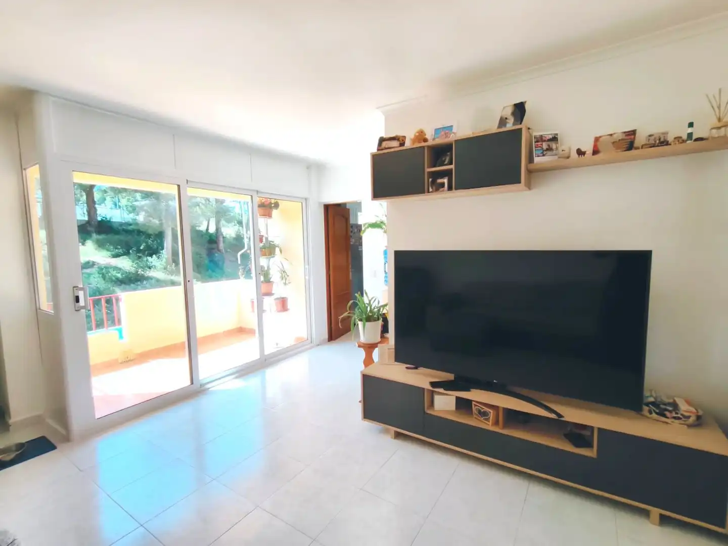 Sala de estar de Piso en venta en Canet de Mar con Terraza