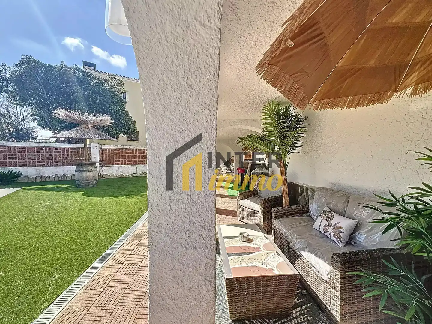 Terraza de Casa o chalet en venta en Empuriabrava con Aire acondicionado