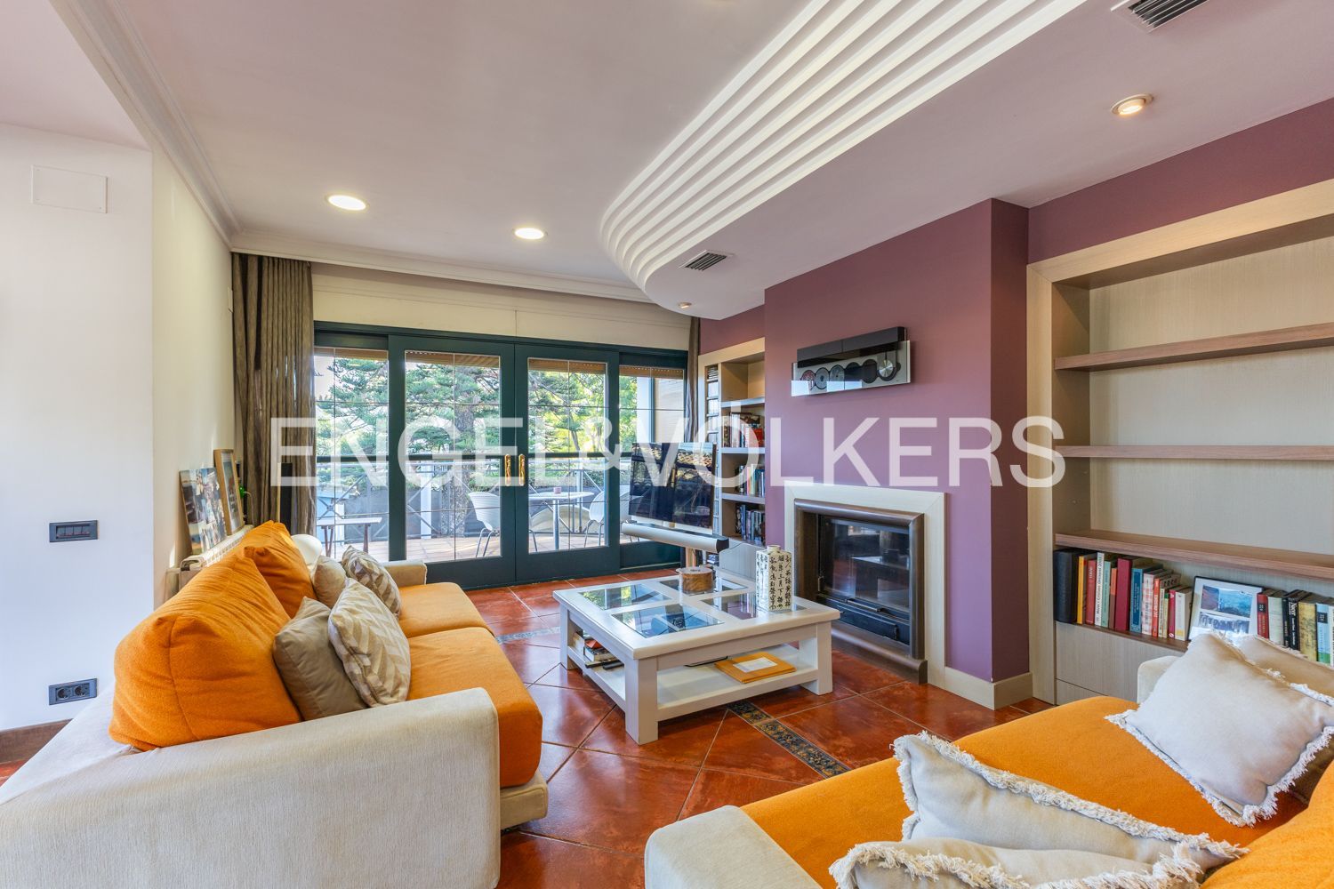 Living room of House or chalet for sale in Castellón de la Plana / Castelló de la Plana  with Air Conditioner, Heating and Private garden