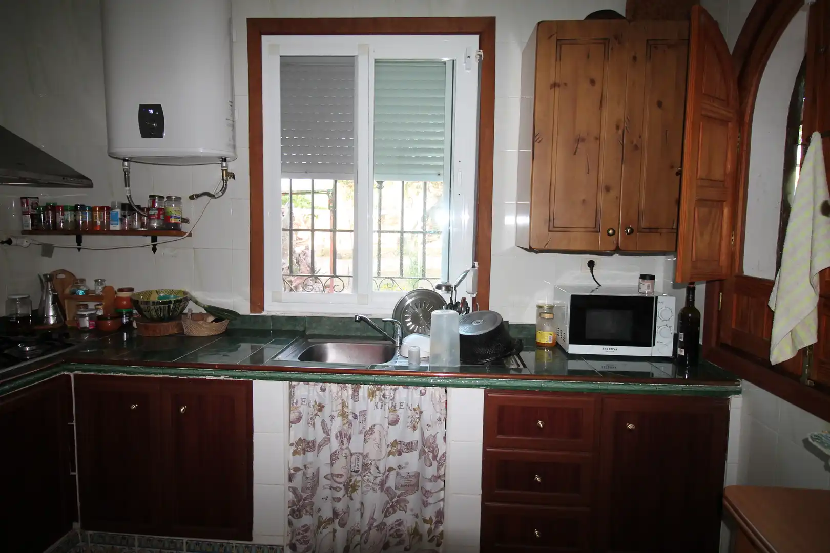 Cocina de Finca rústica en venta en Archidona con Jardín privado, Trastero y Piscina