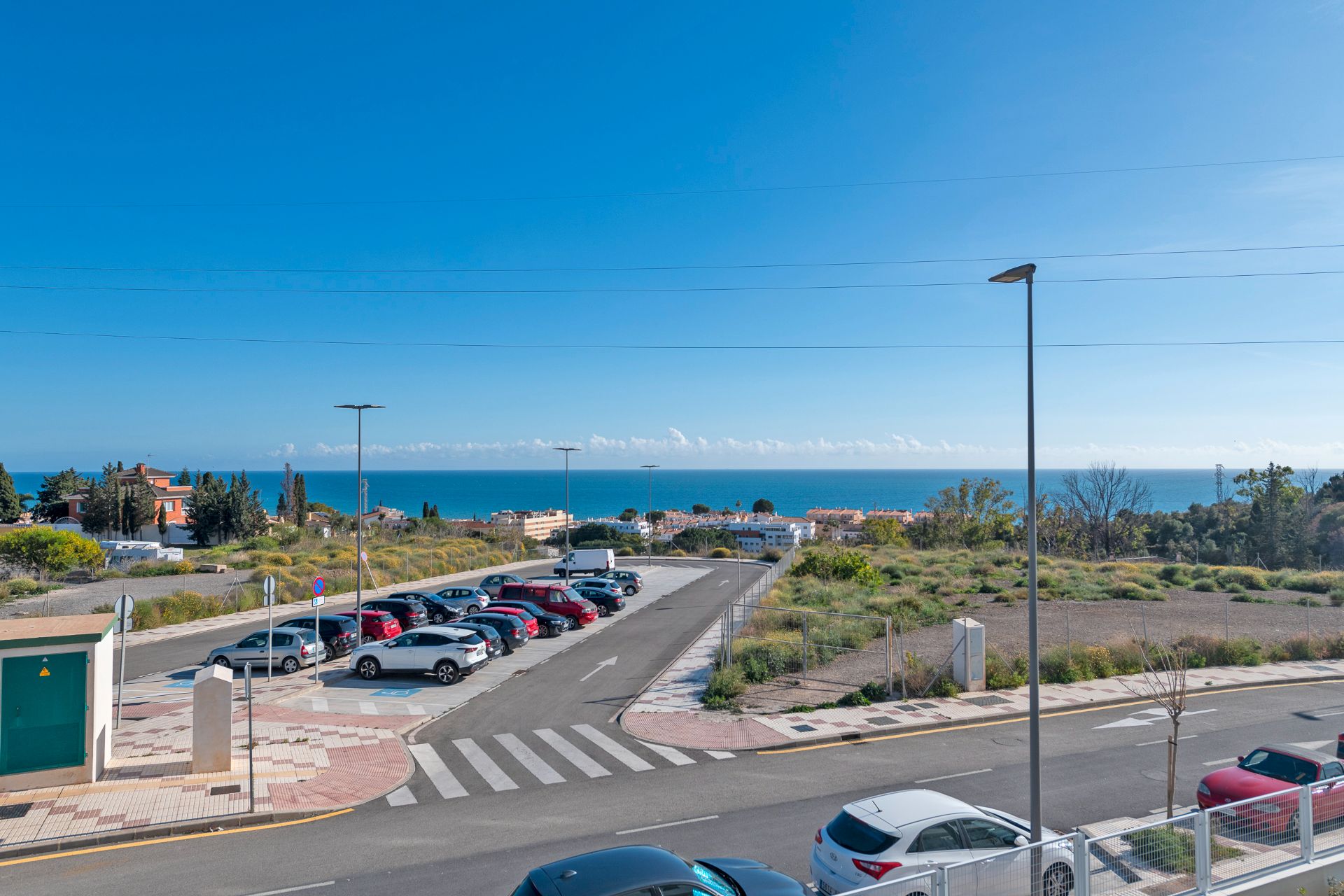 Parking of Flat for sale in Rincón de la Victoria  with Terrace, Storage room and Community pool