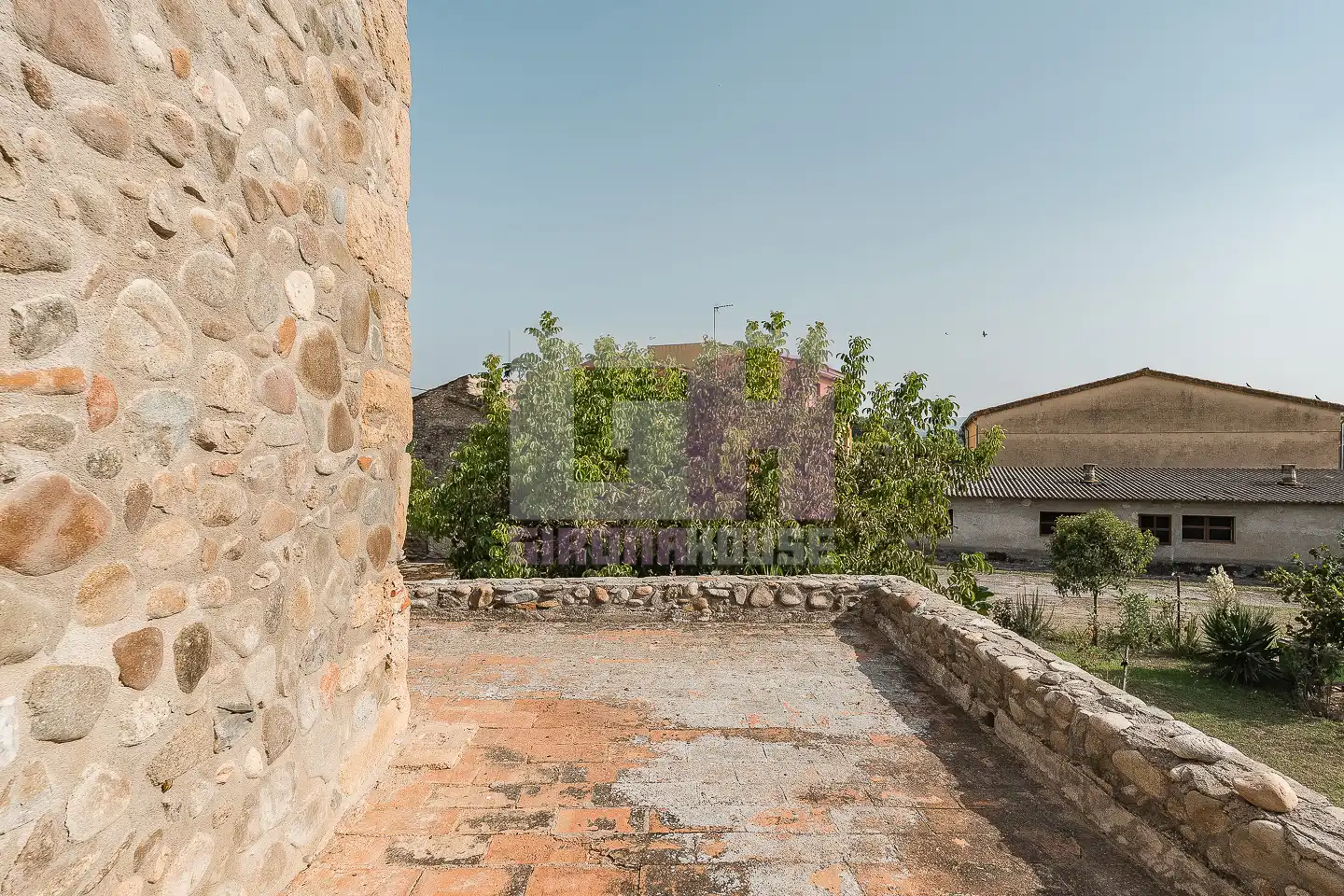 Terraza de Finca rústica en venta en Cervià de Ter con Calefacción, Jardín privado y Terraza