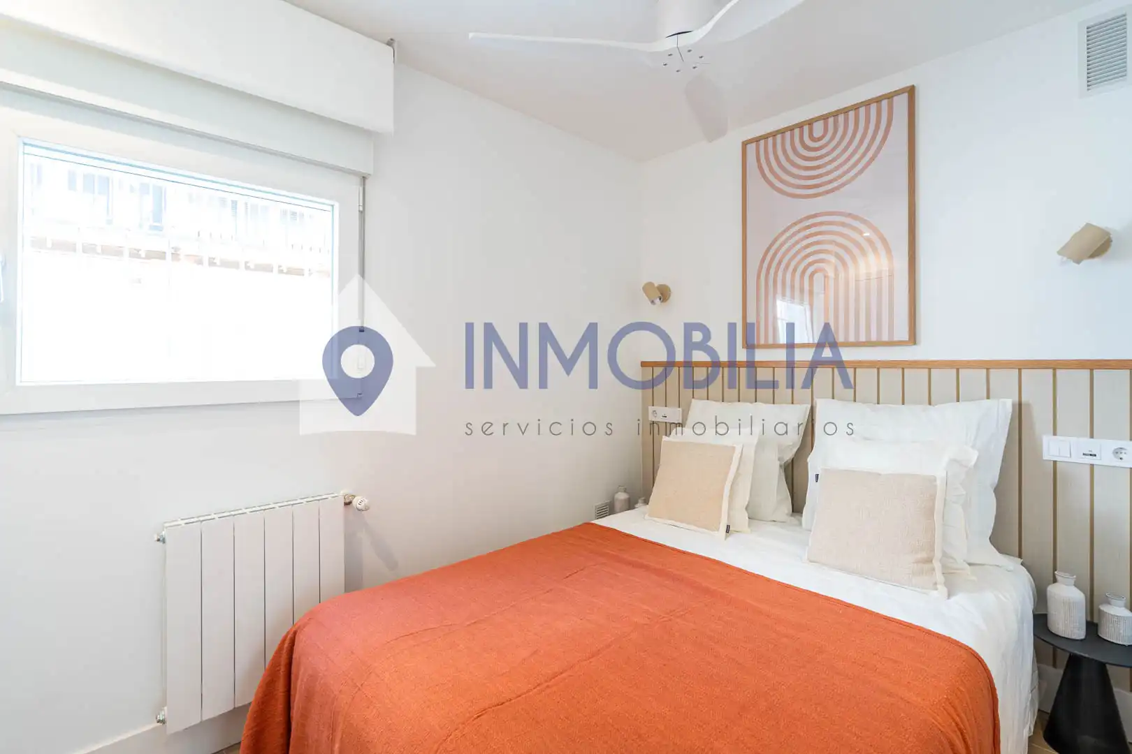 Bedroom of Flat for sale in Madrid  with Air Conditioner and Heating