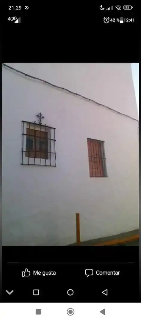 Vista exterior de Planta baja en venta en Calera de León con Trastero, Amueblado y Horno