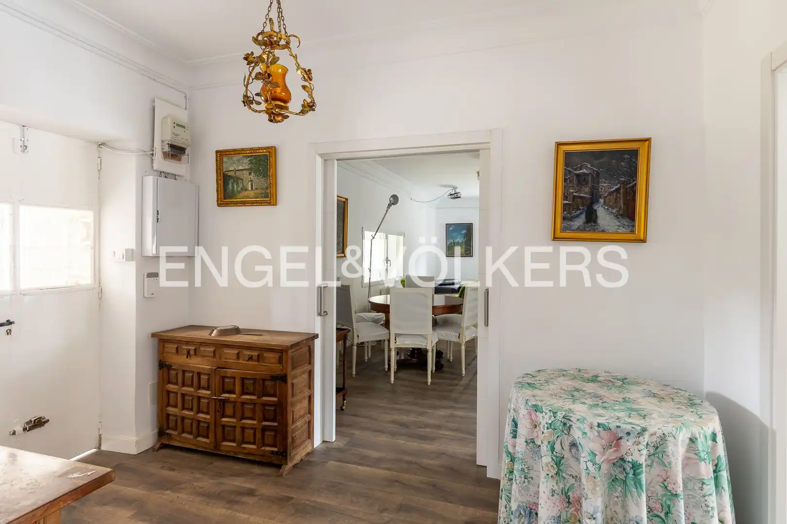 Comedor de Casa o chalet en venta en La Cabrera con Calefacción, Jardín privado y Piscina