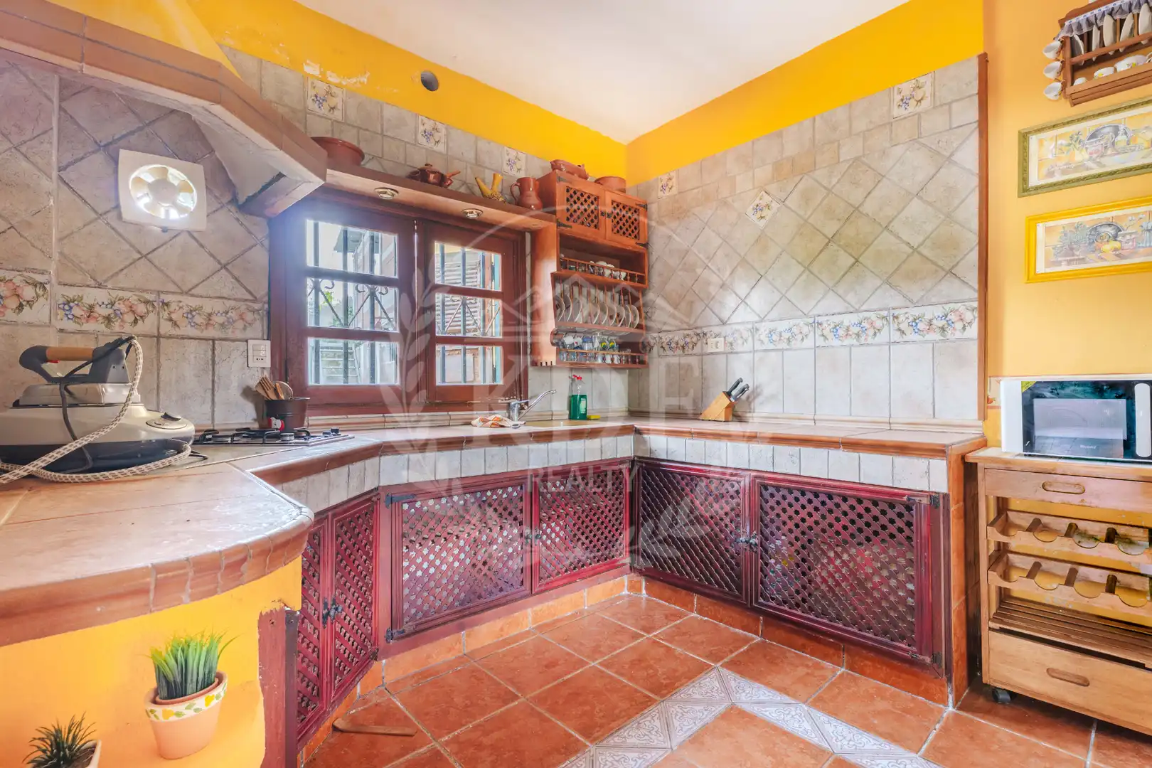 Cocina de Casa o chalet en venta en La Matanza de Acentejo con Jardín privado, Terraza y Piscina