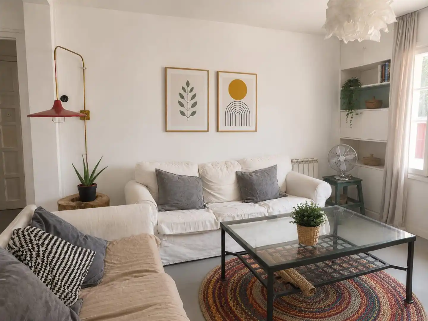 Sala de estar de Piso en venta en Madrid con Calefacción y Balcón