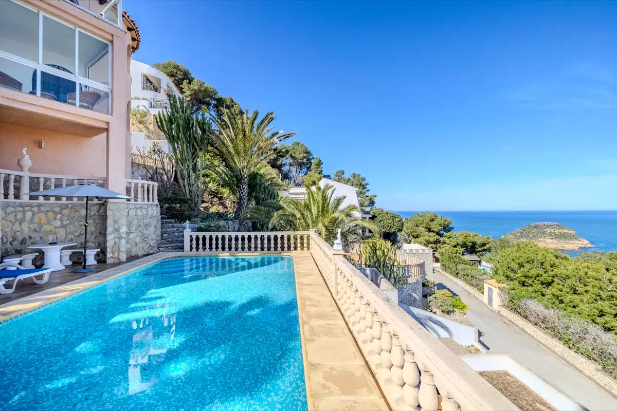 Swimming pool of Houses for sale in Jávea / Xàbia  with Air Conditioner, Heating and Private garden