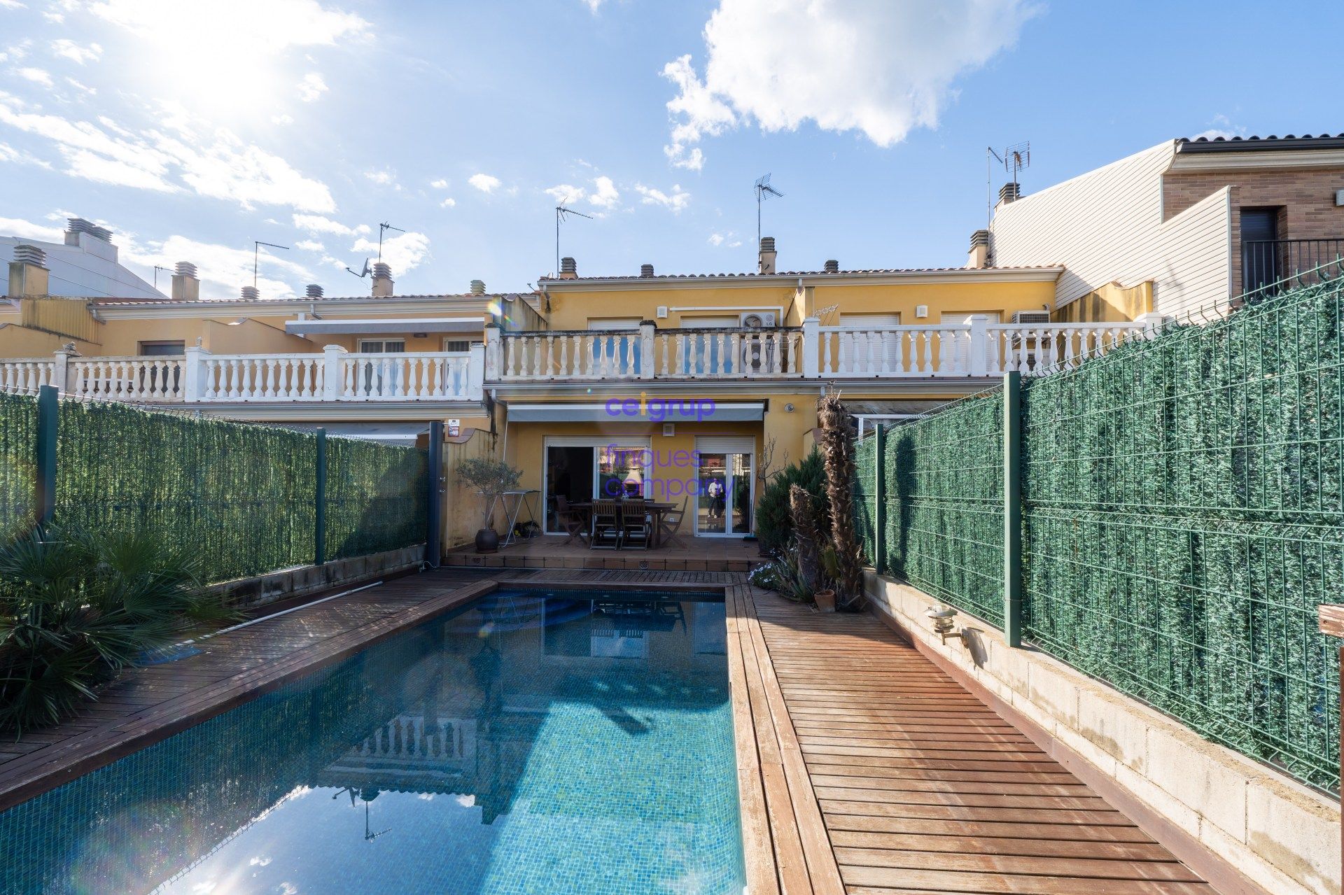 Swimming pool of House or chalet for sale in Llagostera  with Heating, Terrace and Swimming Pool