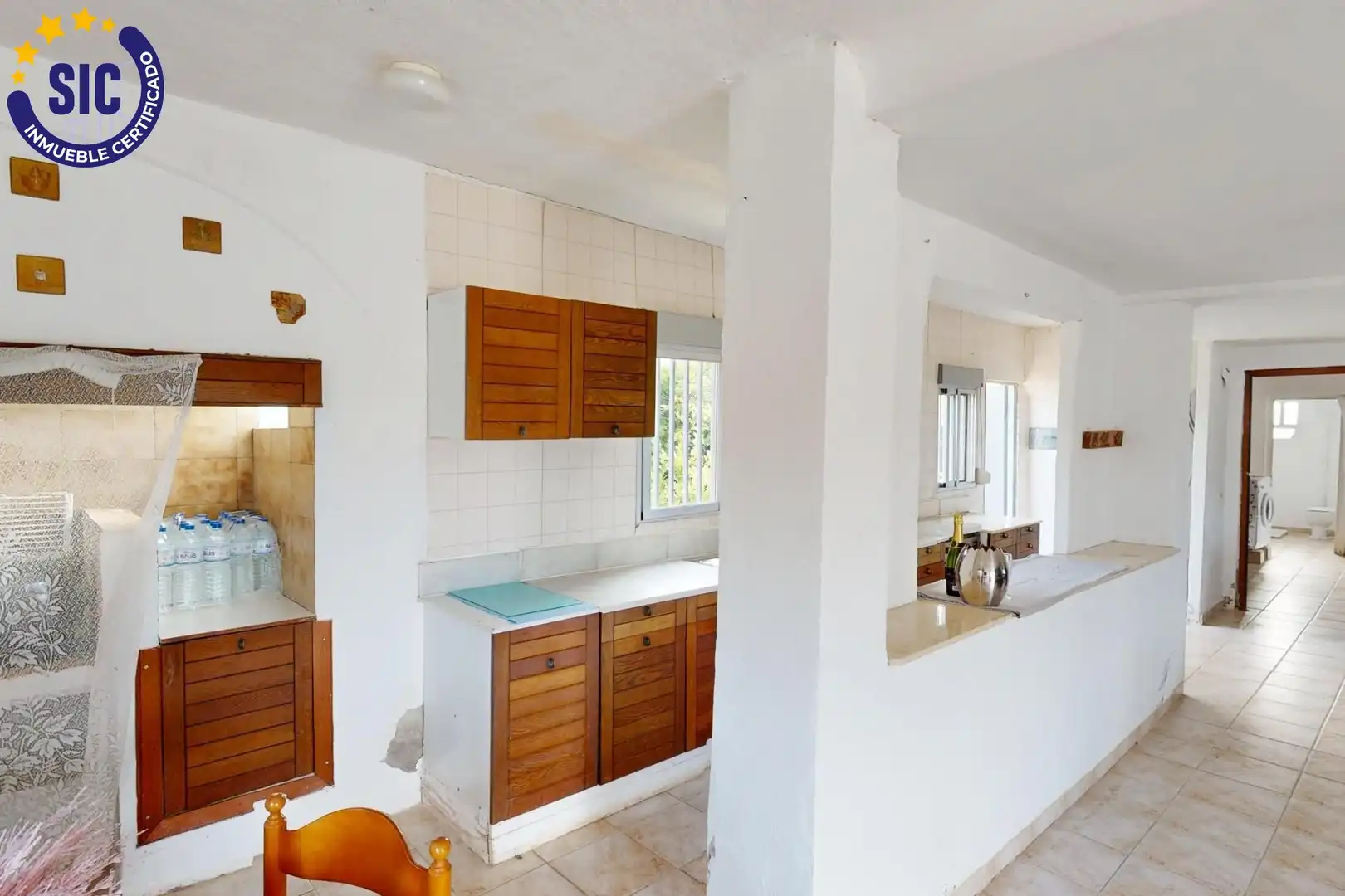 Cocina de Casa o chalet en venta en Benicasim / Benicàssim con Aire acondicionado, Jardín privado y Terraza