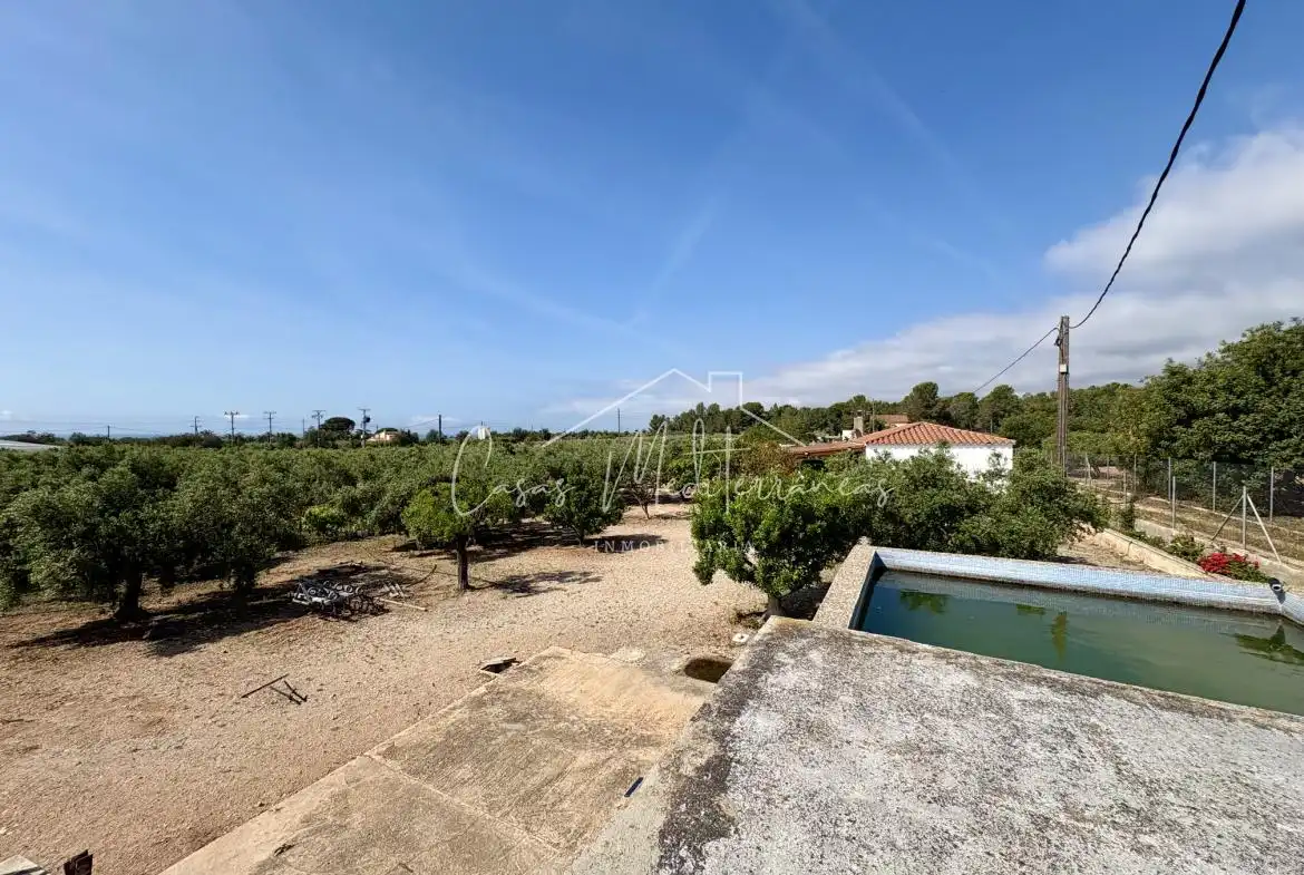 Finca rústica en venda en Mont-roig del Camp amb Aire condicionat, Calefacció i Jardí privat