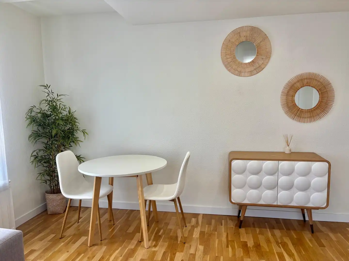 Dining room of Flat for rent in  Pamplona / Iruña  with Heating, Parquet flooring and Terrace