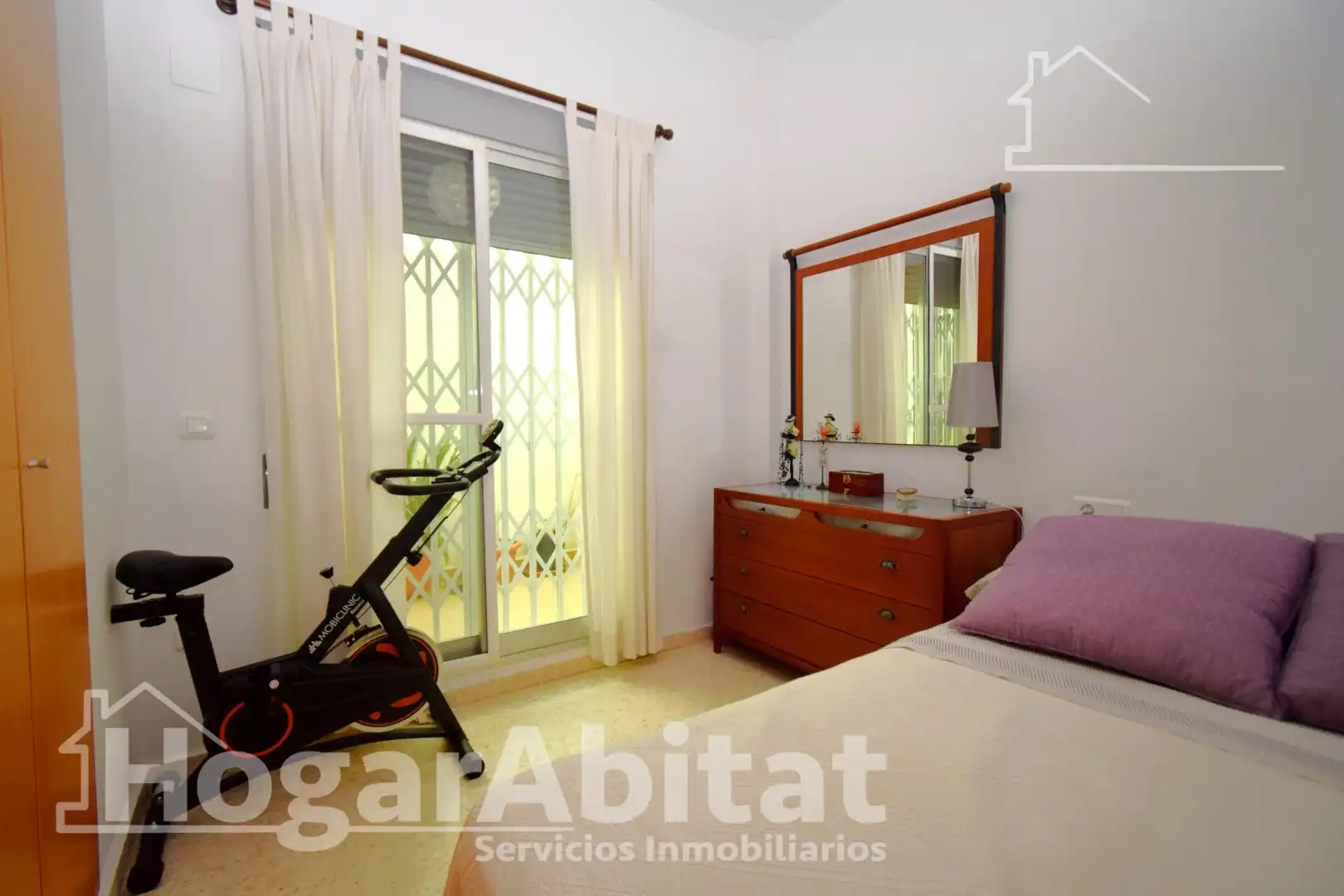 Bedroom of Flat for sale in Vilamarxant  with Air Conditioner, Terrace and Storage room