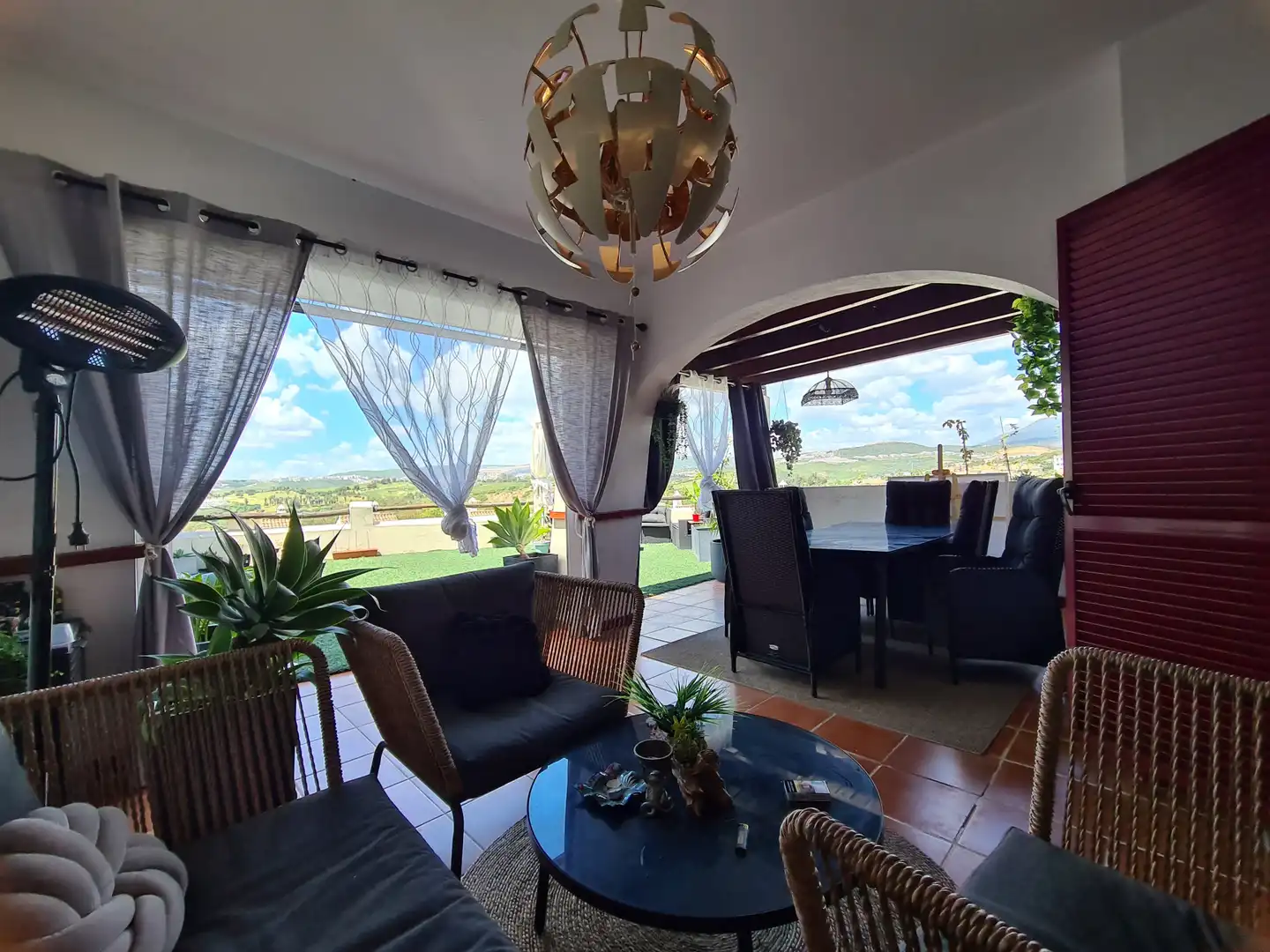 Terrace of Apartments for sale in Casares  with Air Conditioner, Terrace and Swimming Pool