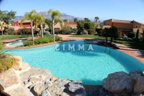 Swimming pool of Single-family semi-detached for sale in Polop  with Heating, Private garden and Terrace