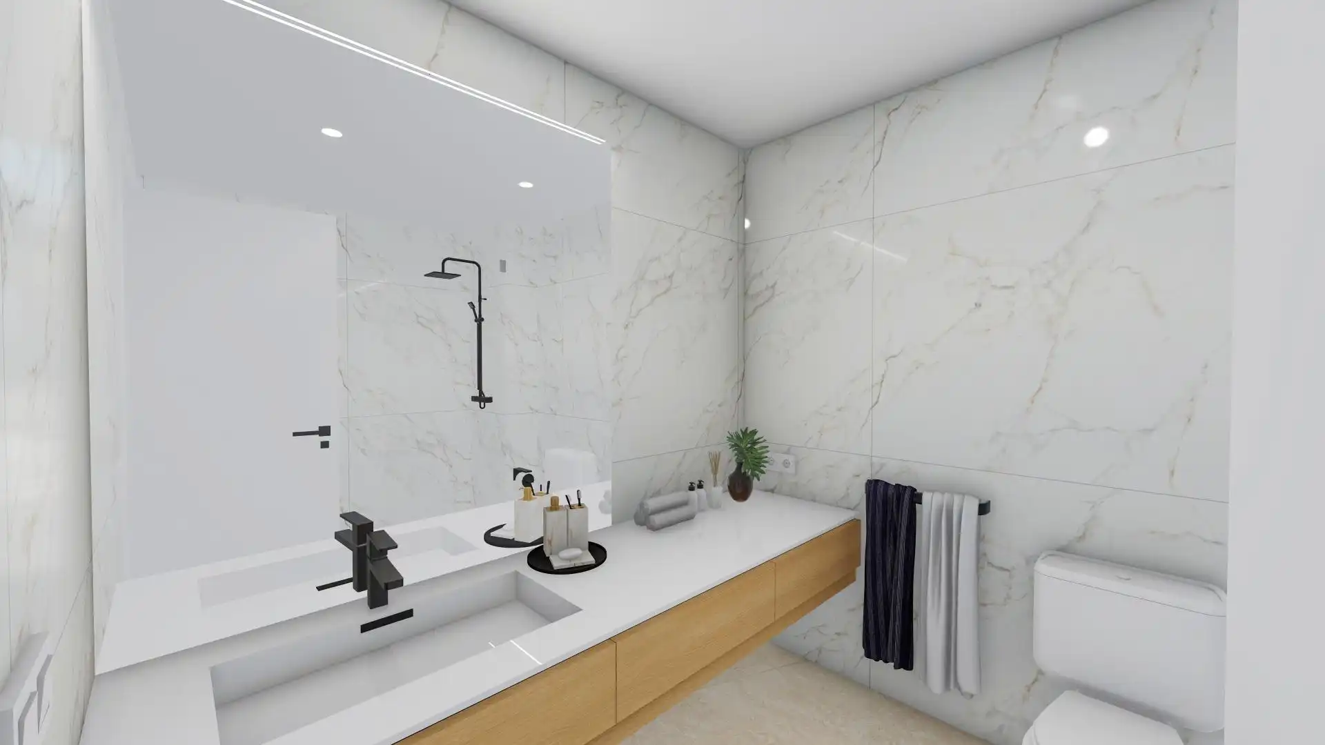 Baño de Dúplex en venta en Sagunto / Sagunt con Terraza