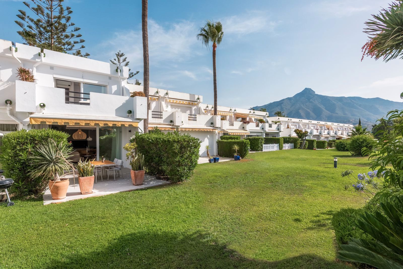 Jardín de Apartamento en venta en Marbella con Amueblado y Piscina comunitaria