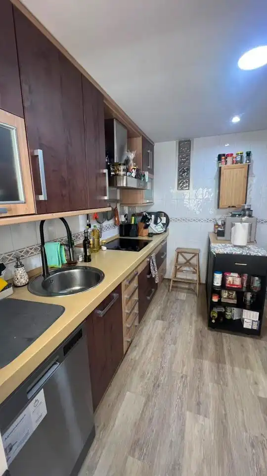Cuina de Casa o xalet en venda en Badajoz amb Aire condicionat, Jardí privat i Terrassa