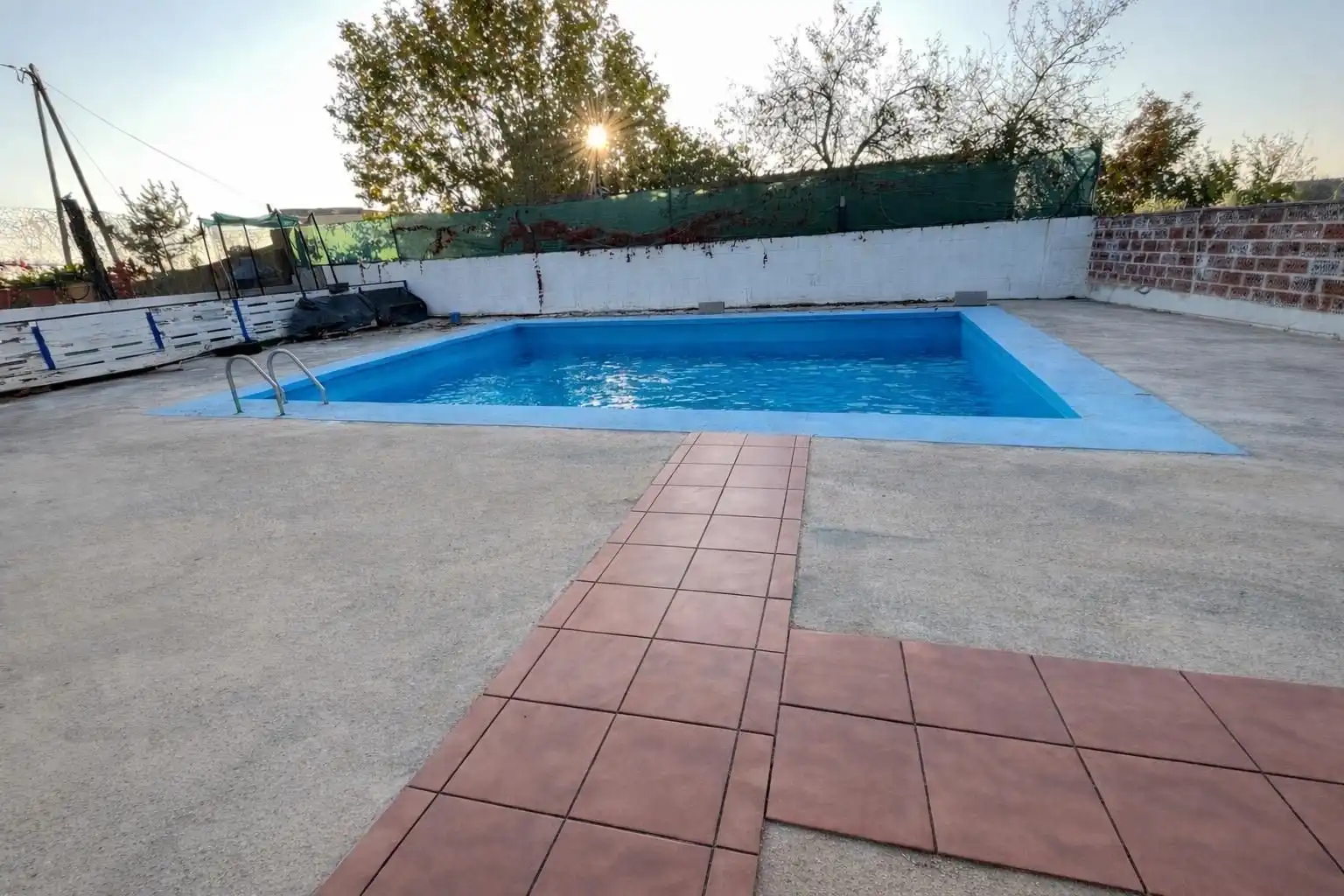 Piscina de Finca rústica en venda en  Lleida Capital amb Aire condicionat, Jardí privat i Moblat