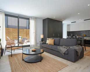 Sala d'estar de Apartament de lloguer en L'Hospitalet de Llobregat amb Aire condicionat, Moblat i Forn