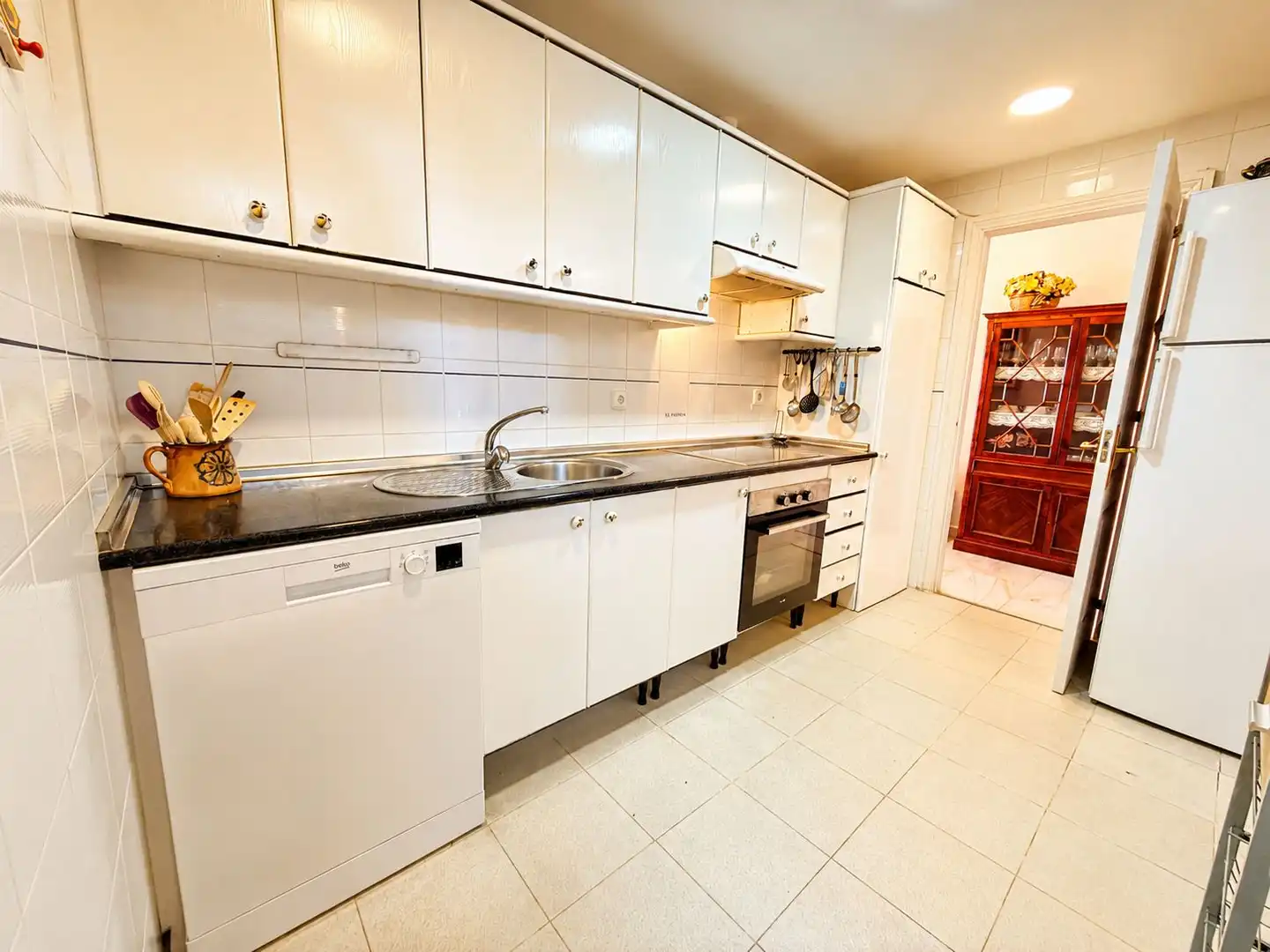 Cuina de Apartament en venda en Mijas amb Terrassa, Moblat i Balcó