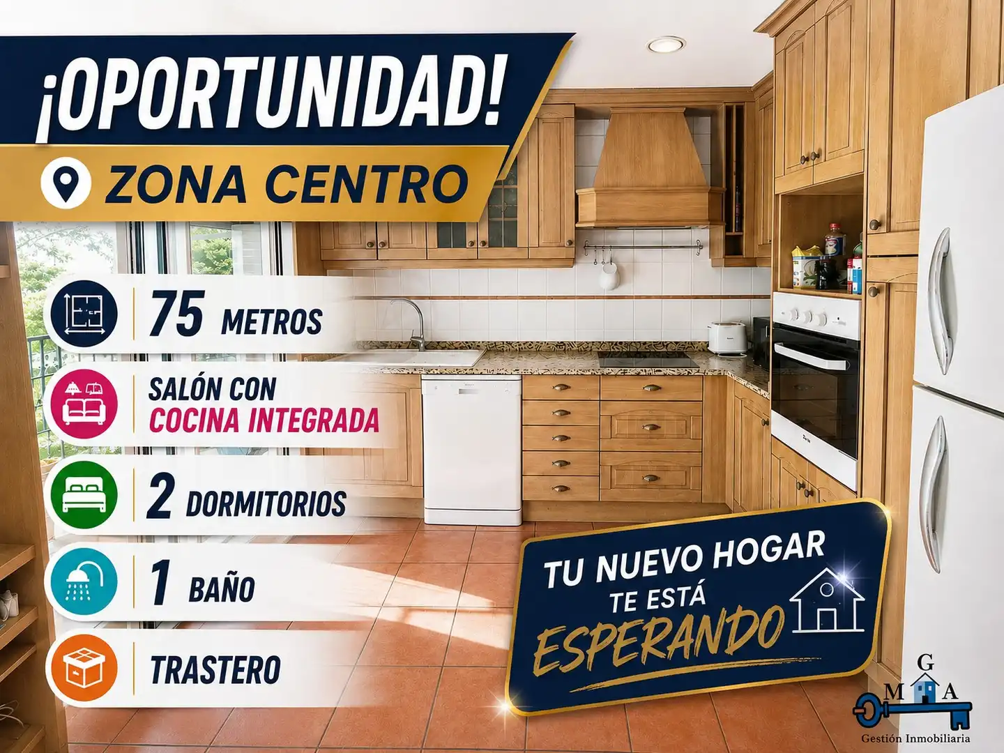 Cocina de Piso en venta en Fuenlabrada con Aire acondicionado, Calefacción y Parquet