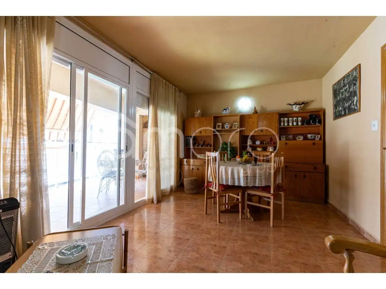 Sala de estar de Casa o chalet en venta en Cubelles con Jardín privado, Terraza y Amueblado
