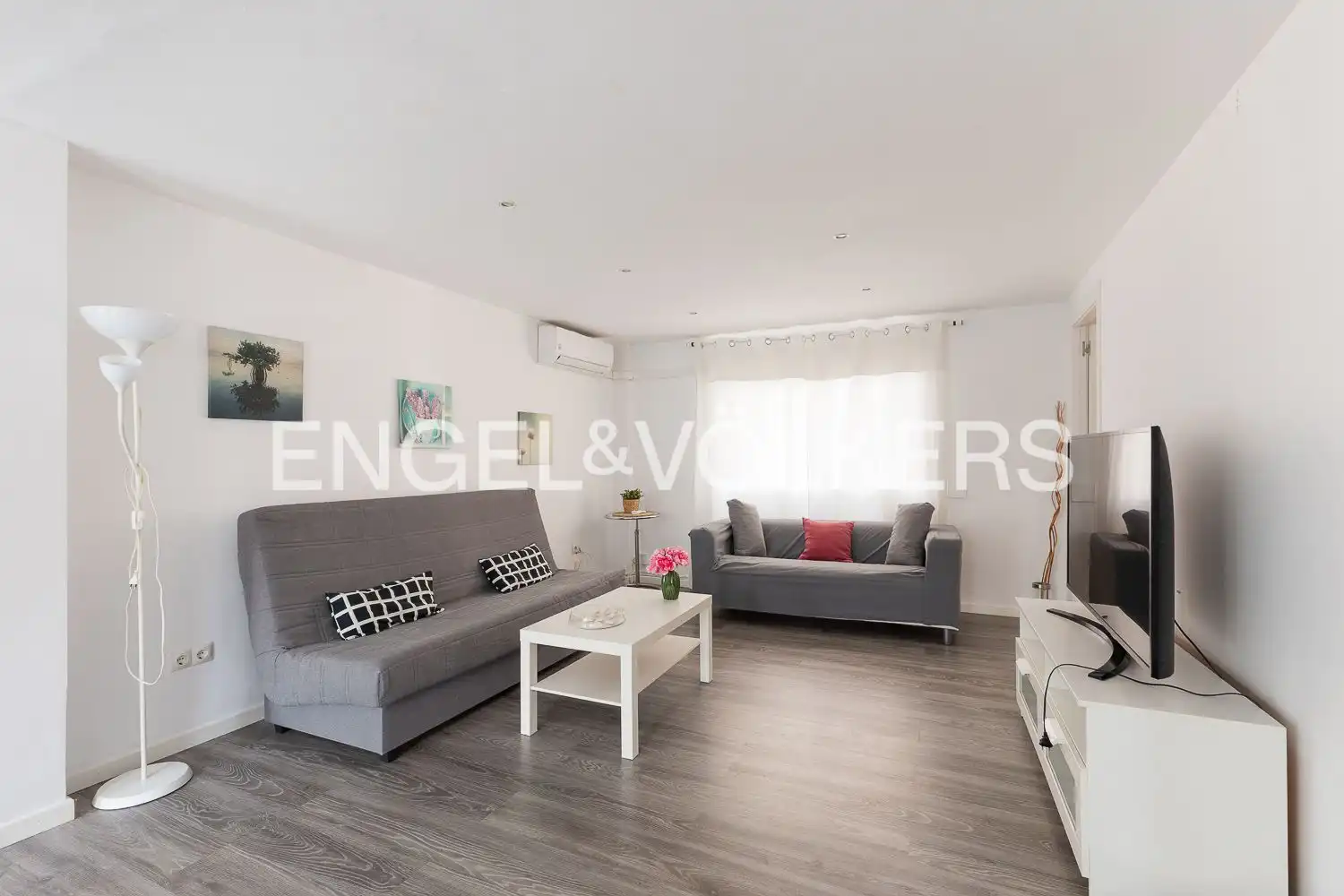 Living room of Flat for rent in Poblats Marítims