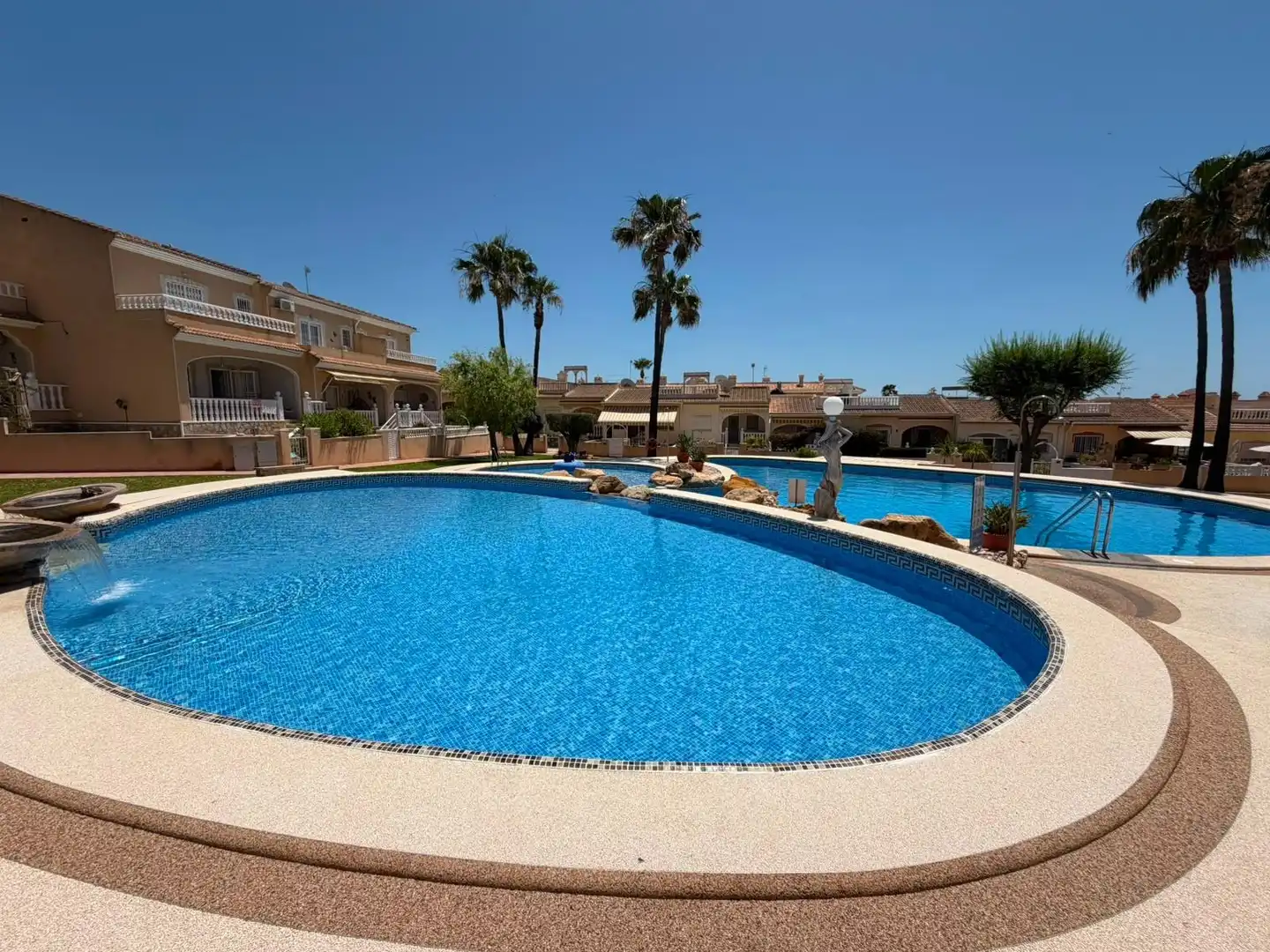 Swimming pool of Detached homes for sale in Rojales  with Private garden, Terrace and Balcony