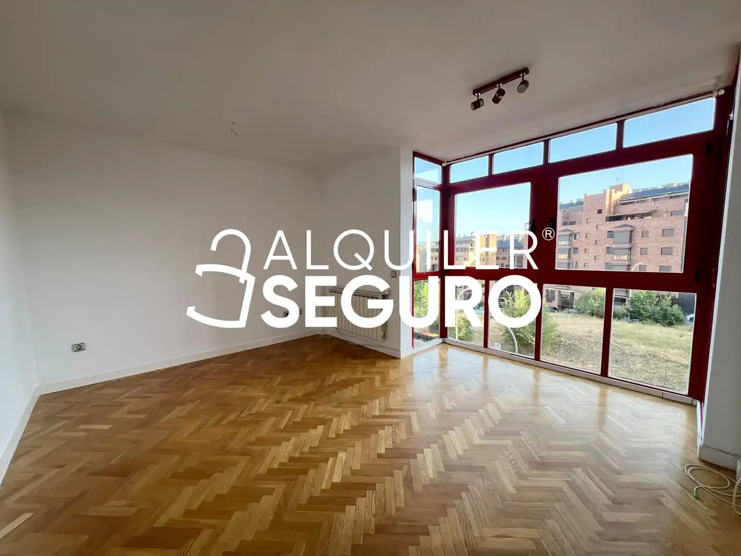 Bedroom of Flat for rent in Madrid  with Air Conditioner and Heating