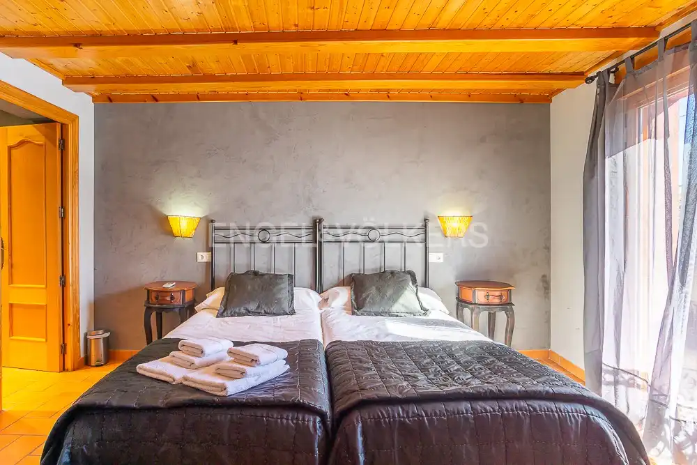 Bedroom of Houses for sale in La Vall de Laguar  with Air Conditioner, Heating and Terrace