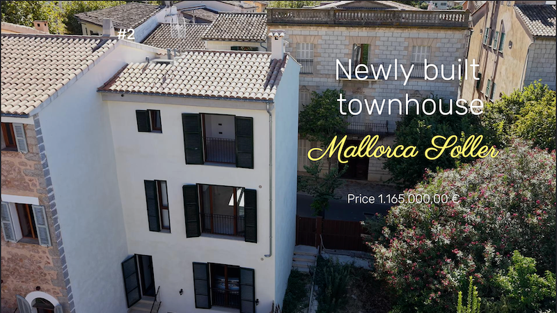 Exterior view of House or chalet for sale in Sóller  with Air Conditioner, Heating and Private garden