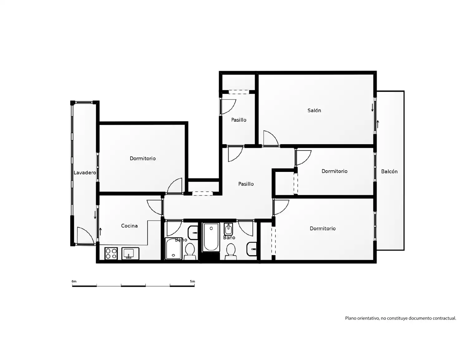 Piso en venta en Madrid con Aire acondicionado, Calefacción y Parquet