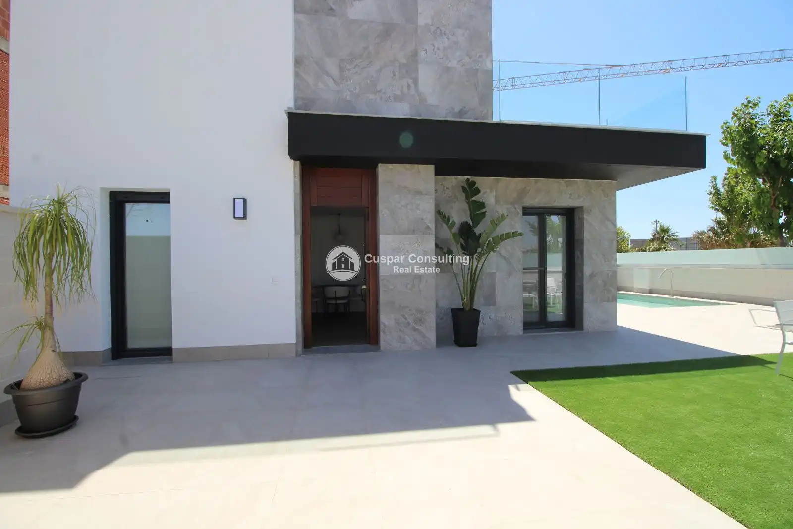 Vista exterior de Casa o xalet en venda en Pilar de la Horadada amb Aire condicionat, Calefacció i Jardí privat
