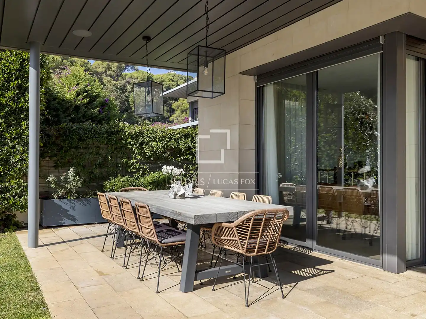 Terraza de Casa o chalet en venta en Barcelona con Aire acondicionado, Calefacción y Jardín privado
