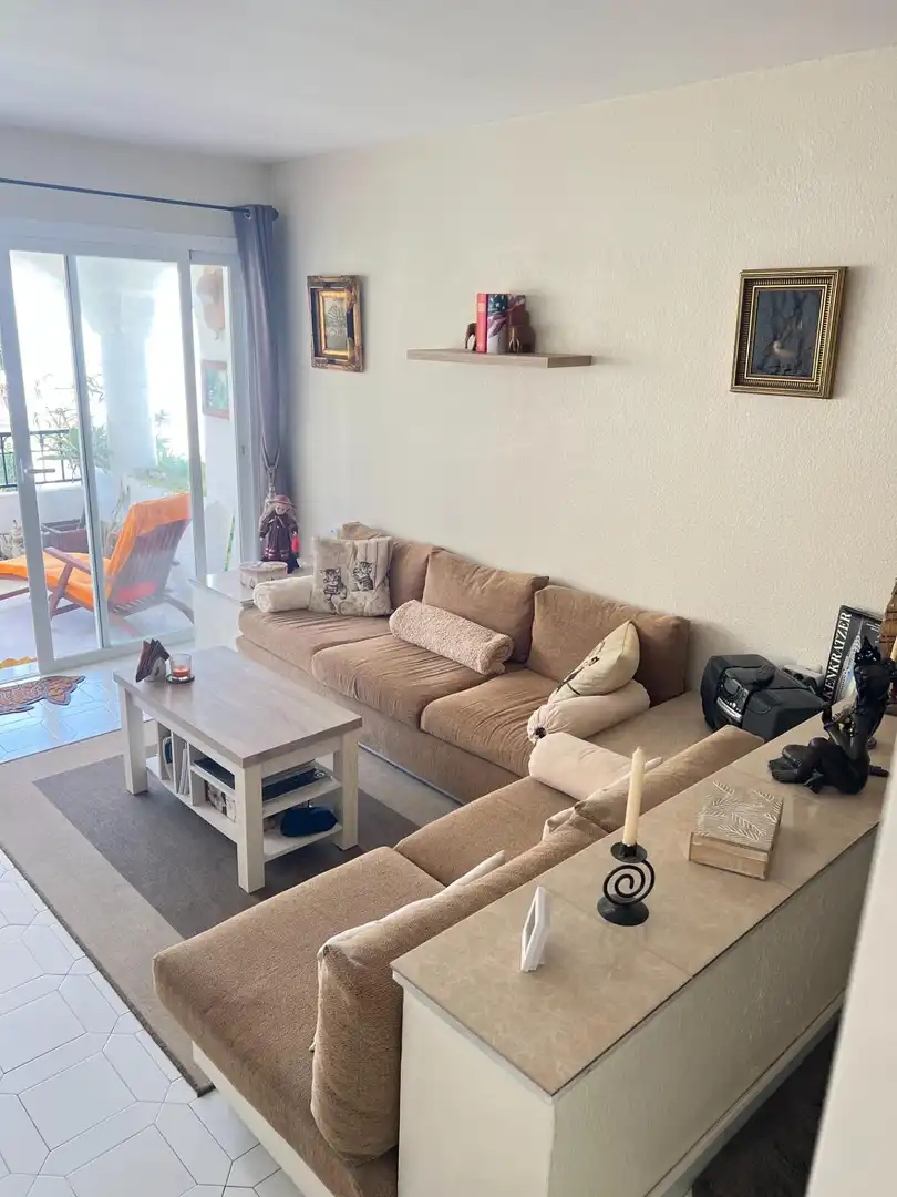 Sala d'estar de Estudi en venda en Mijas amb Piscina comunitària