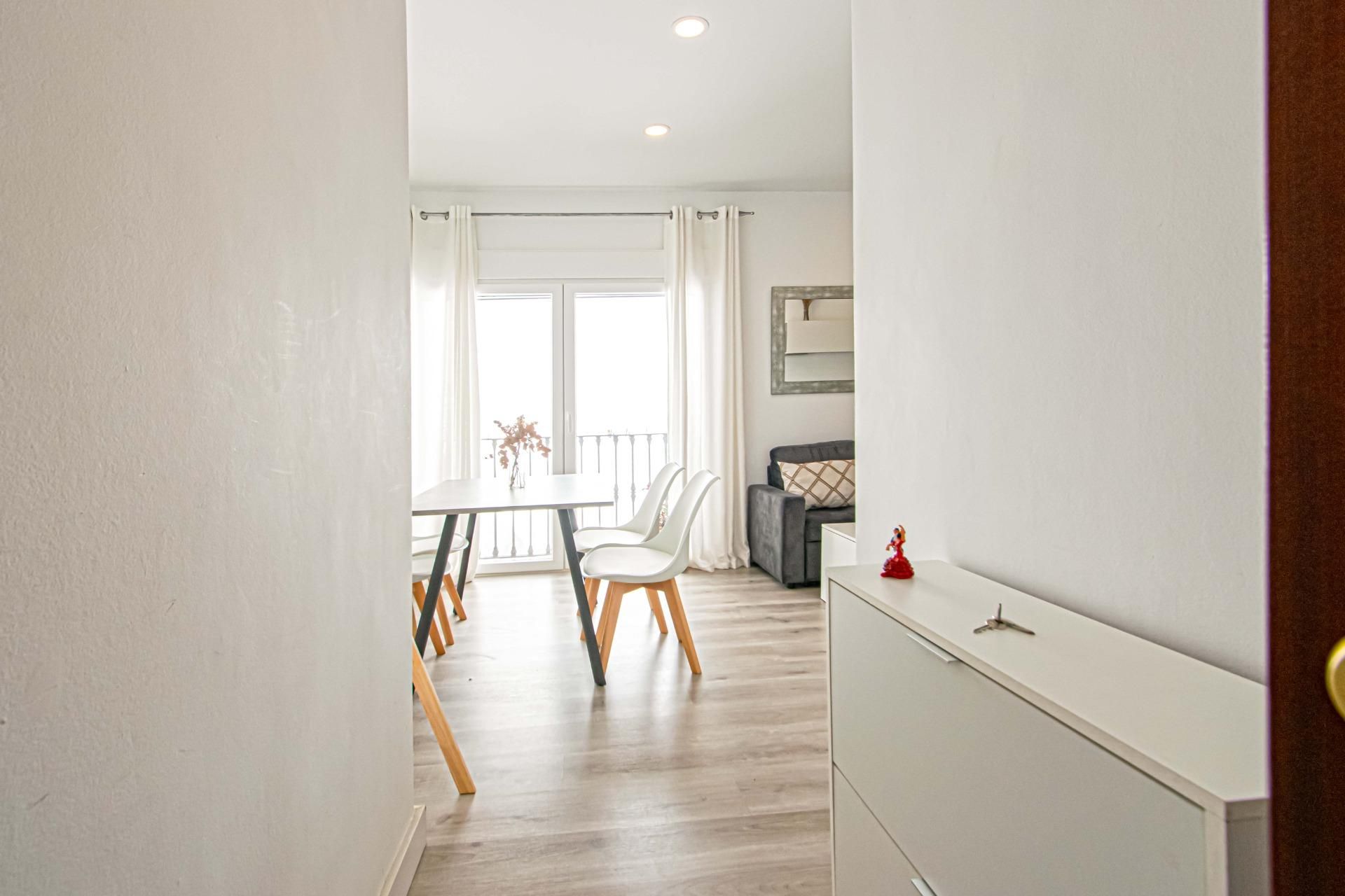 Bedroom of Flat for sale in  Sevilla Capital  with Air Conditioner and Balcony