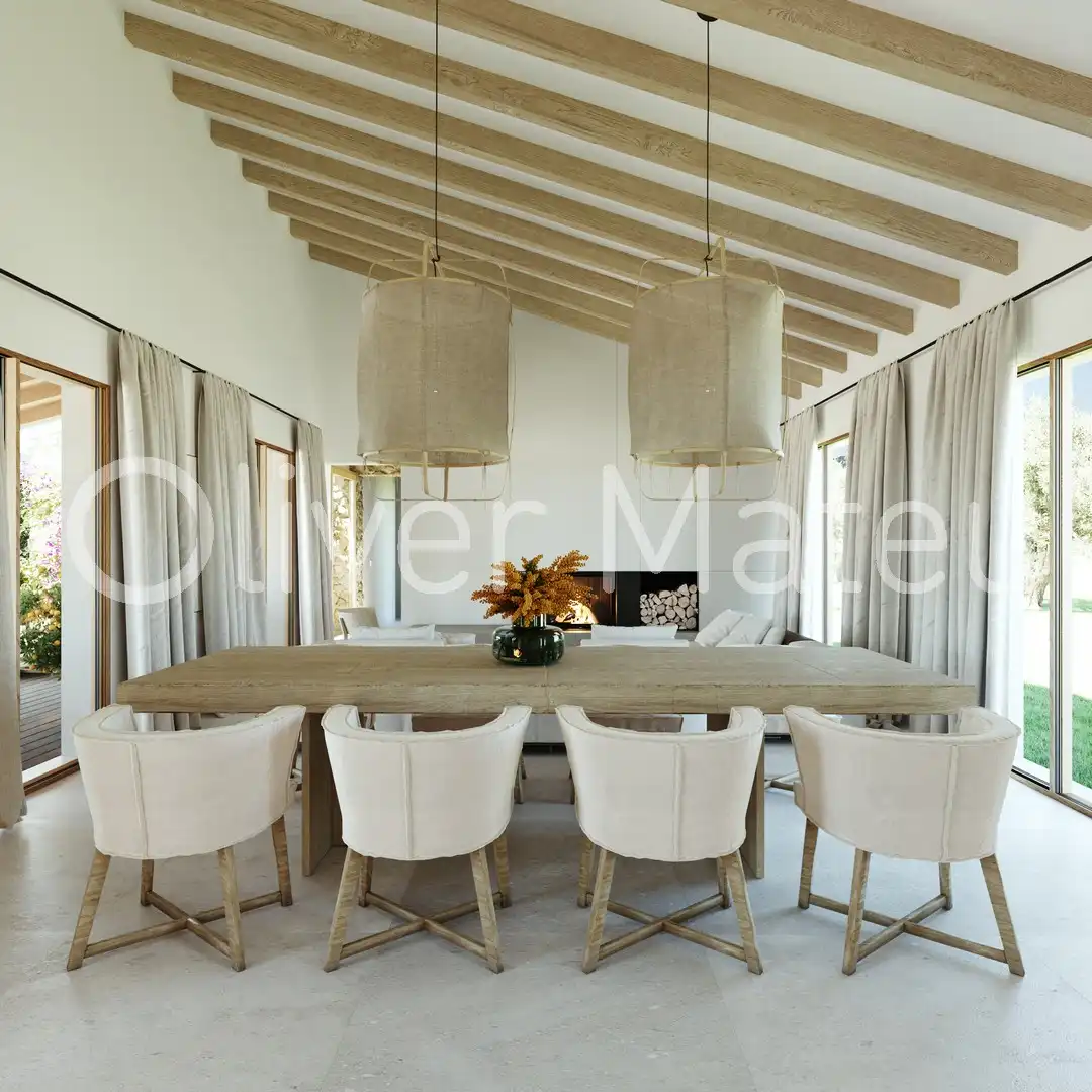 Comedor de Casa o chalet en venta en Petra con Aire acondicionado, Calefacción y Jardín privado