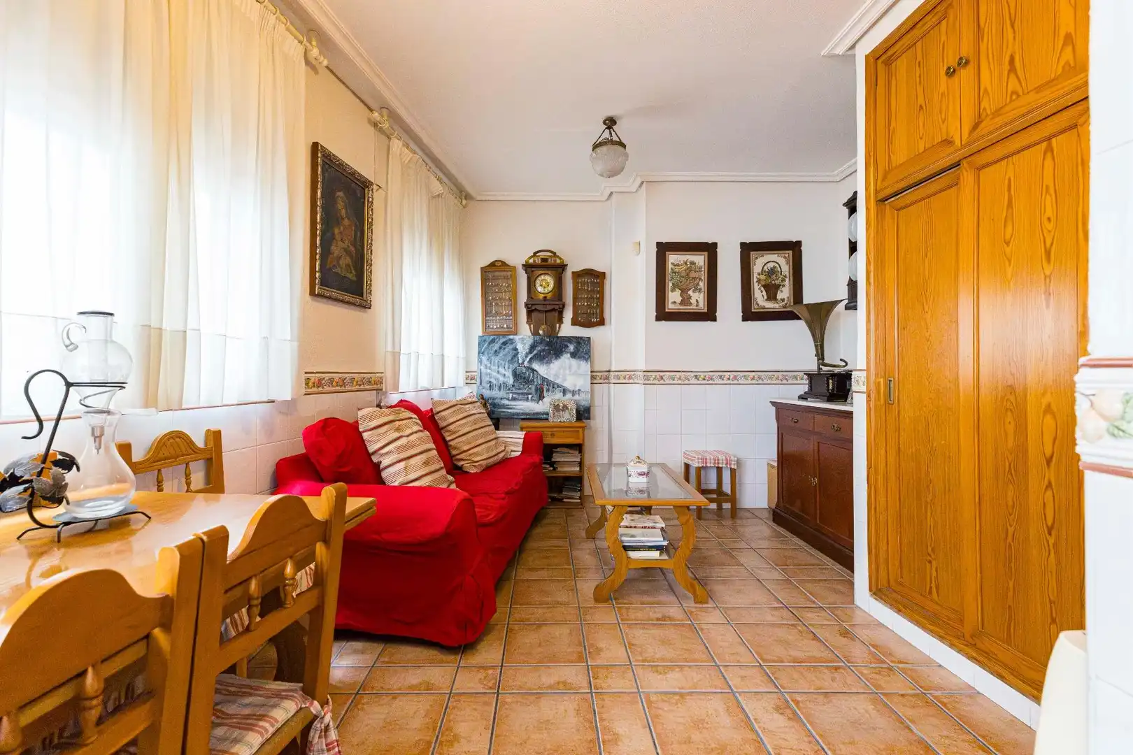 Living room of Flat for sale in Murcia  with Heating and Parquet flooring