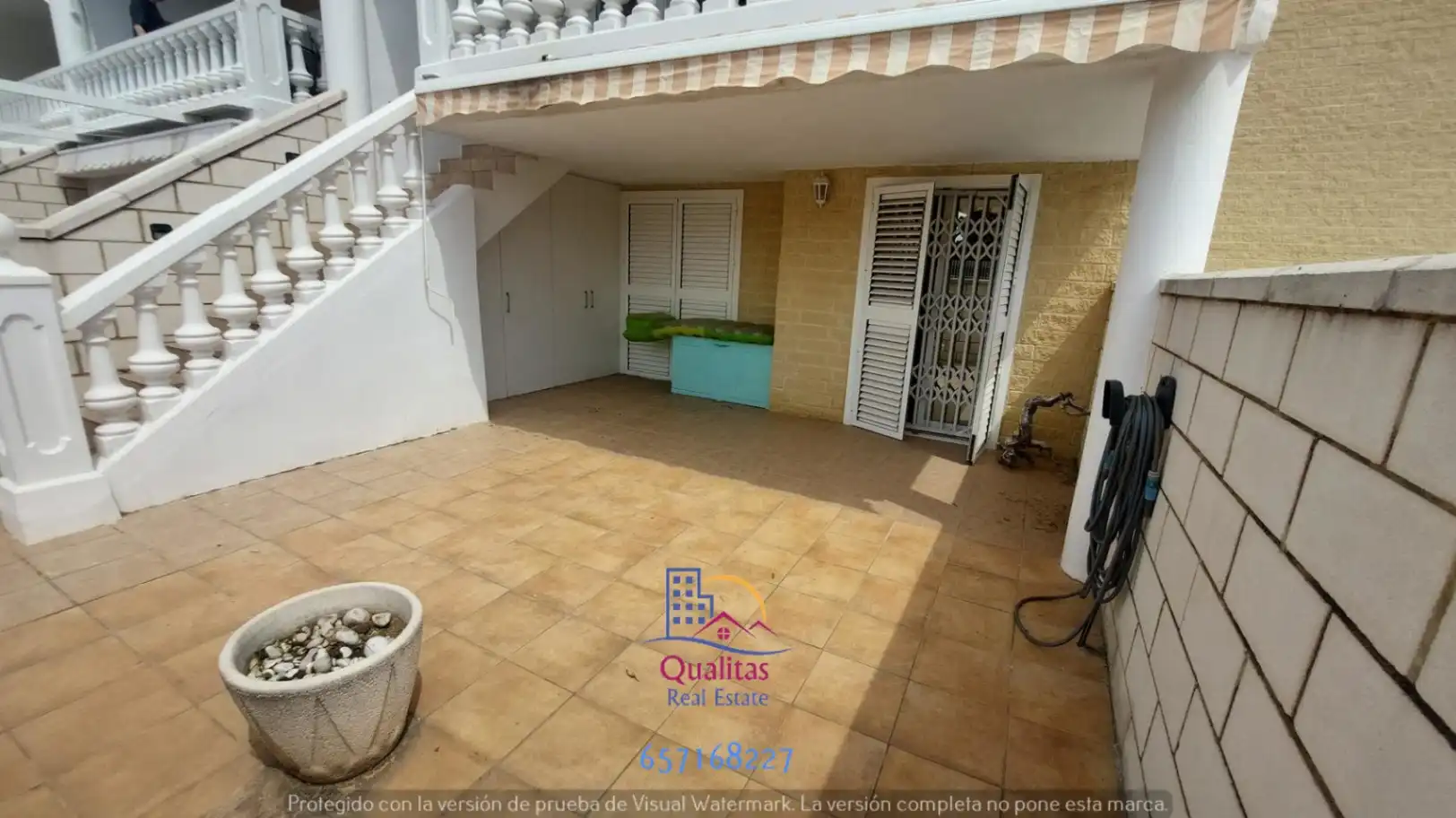 Terraza de Casa adosada de alquiler en Oliva con Aire acondicionado, Calefacción y Terraza