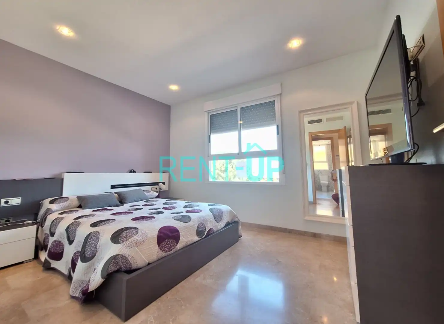 Habitación de Casa adosada en venta en Novelé  / Novetlè con Aire acondicionado, Jardín privado y Terraza