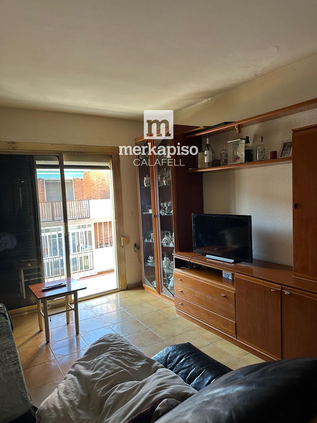 Sala d'estar de Pis en venda en El Prat de Llobregat amb Aire condicionat i Terrassa