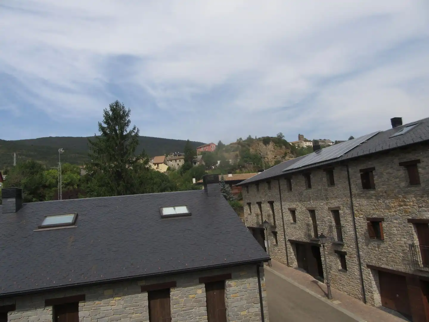 Exterior view of Houses for sale in Castiello de Jaca  with Heating, Private garden and Storage room