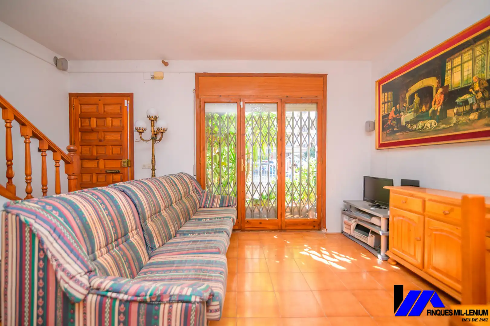 Sala de estar de Casa o chalet en venta en Cunit con Jardín privado, Terraza y Balcón