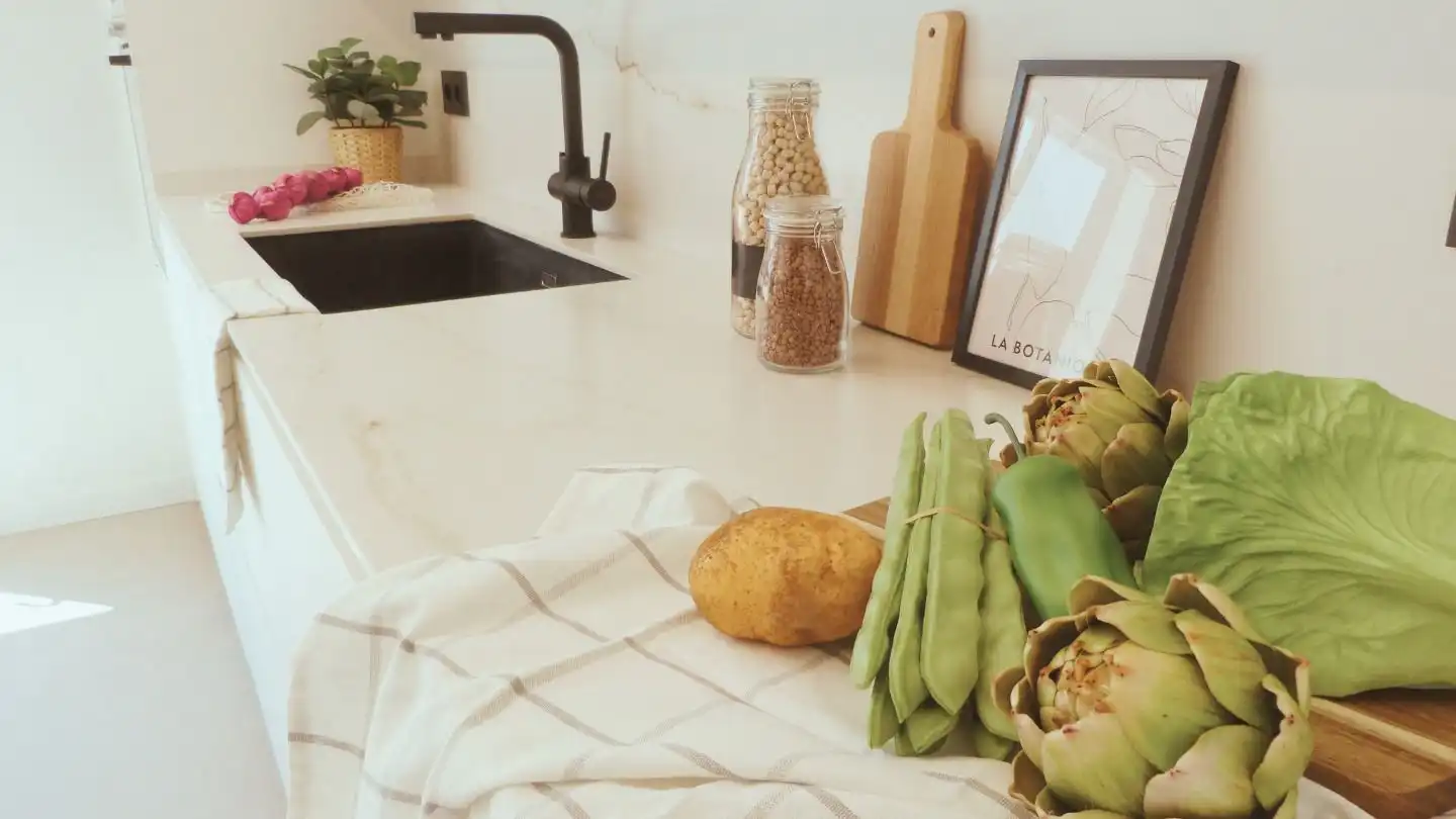 Cocina de Casa o chalet en venta en Cambrils con Aire acondicionado, Calefacción y Parquet