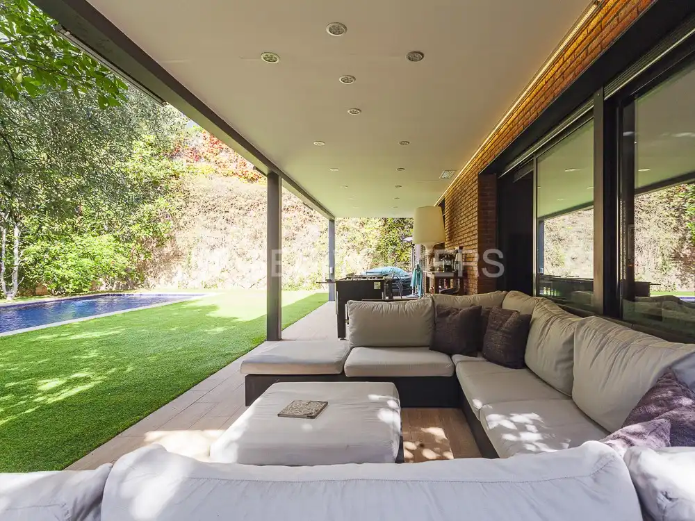 Terraza de Casa o chalet en venta en Barcelona con Aire acondicionado, Calefacción y Jardín privado