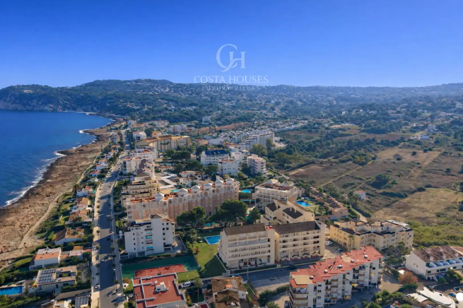 Exterior view of Apartments for sale in Jávea / Xàbia  with Air Conditioner, Private garden and Terrace
