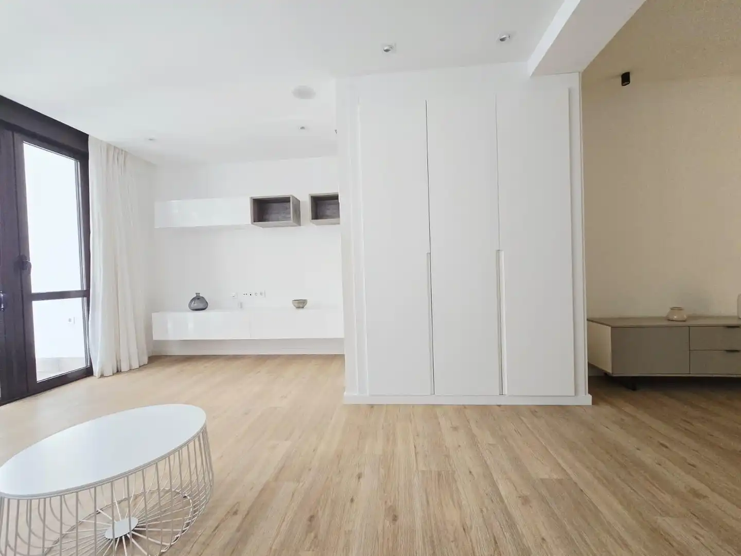 Bedroom of Flat for rent in Valencia  with Parquet flooring and Terrace